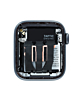 Housing for iWatch (40mm) SE (GPS / Small Components) (BLACK) (OEM Pull A Grade) (Only Ground Shipping)