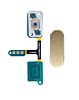 Home Button Flex Cable for Galaxy J4 (J400) (GOLD)