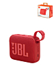 JBL Go 4 Portable Bluetooth Speaker - RED (Only Ground Shipping)