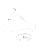 JBL Tune 310C Wired In-EAR Headphones - WHITE (Only Ground Shipping)