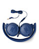JBL Tune 500 Over Ear Wired Headphones (BLUE) (Only Ground Shipping)