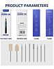 KAIGEXIN KGX-666PRO Smart Electric Polishing Pen with 7 Different Grinding Heads (Only Ground Shipping)