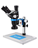 Kaisi S8 Trinocular Stereo Microscope 6.5x-52x Magnification with Base Plate (Only Ground Shipping)