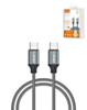 LDNIO LC441 USB C-C Charging Cable (GRAY) (6ft) (65W) (Only Ground Shipping)