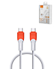 LDNIO LC601 USB C-C Charging Cable (ORANGE) (3ft) (100W) (Only Ground Shipping)