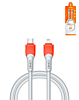 LDNIO LC601 USB C-L Non-MFI Charging Cable (ORANGE) (6ft) (30W) (Only Ground Shipping)