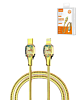 LDNIO LC882I PD-3.1 USB C-L Non-MFI Fast Charging Cable (GOLD) (6ft) (30W) (Only Ground Shipping)