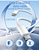 LDNIO LC901c USB C-C Fast Charging Cable (WHITE) (3ft) (65W) (Only Ground Shipping)