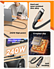 LDNIO LC921-240W PD-3.1 USB C-C Fast Charging Cable (BLACK) (3ft) (240W) (Only Ground Shipping)