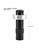 Industrial Microscope 5X-130X C-Mount Lens Large Field of View High Working Distance Monocular Video Magnifying Glass