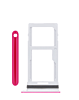 LG G7 ThinQ Sim Card Tray (RED)