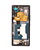 OLED Assembly with Frame for LG Velvet 5G G900 (Compatible With Verizon UW Model) (BLACK) (Premium)