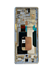 OLED Assembly with Frame for LG Velvet 5G G900 (Not Compatible With Verizon UW Model) (SILVER) (Premium)