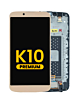 LCD Assembly with Frame for LG K10 (K410 / 2016) (GOLD) (Premium)