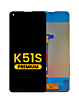 LCD Assembly without Frame for LG K51s (K510) (BLACK) (Premium)