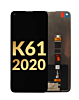 LCD Assembly without Frame for LG K61 (2020) (BLACK)