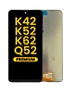 LCD Assembly without Frame for LG K62 / K52 / K42 / Q52 (BLACK) (Premium)
