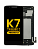 LCD Assembly with Frame for LG K7 / Tribute 5 (LS675 / MS330) (BLACK) (Premium)