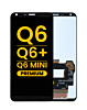 LCD Assembly without Frame for LG Q6 / Q6 Plus / G6 Mini (M700 / X600) (BLACK) (Premium)