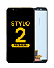 LCD Assembly with Frame for LG Stylo 2 (LS775) (BLACK) (Premium)