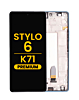 LCD Assembly with Frame for LG Stylo 6 / K71 (Q730) (BLUE) (Premium)