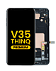 OLED Assembly with Frame for LG V35 ThinQ (BLACK) (Premium)