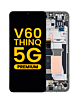 OLED Assembly with Frame for LG V60 ThinQ 5G UW (V605) (Not Compatible with Verizon UW Model) (BLACK) (Premium)