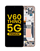 OLED Assembly with Frame for LG V60 ThinQ 5G UW (V605) (Not Compatible with Verizon UW Model) (GOLD) (Premium)