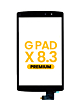 Digitizer for LG G Pad X 8.3 (BLACK) (Premium)