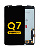 LCD Assembly without Frame for LG Q7 (X210G / 2016) (BLACK) (Premium)