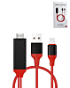 Display 2in1 Cable for HDMI & USB-A (HDTV / Charging & Data) (3ft) (Only Ground Shipping)