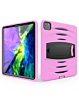 Shockproof Case with Pen Slot - LIGHT PINK for iPad Pro 12.9 (3rd / 4th / 5th / 6th) (Only Ground Shipping)