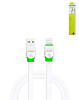 LDNIO LS33 USB A-L Non-MFI Charging Cable (WHITE) (6ft) (12W) (Only Ground Shipping)