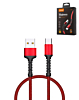 LDNIO LS63 USB A-C Braided Charging Data Cable (RED) (3ft) (12W) (Only Ground Shipping)