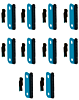 Loud Speaker & Microphone Mesh for iPhone 6 Plus (Pack of 10)