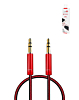 LDNIO LYS01 AUX-AUX Cable (RED) (3ft) (Only Ground Shipping)