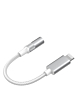 LDNIO LSY80i Lightning to AUX Female Audio Adapter / (WHITE) (Only Ground Shipping)
