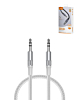 LDNIO LSY81A AUX to AUX Audio Cable (3ft) (WHITE) (Only Ground Shipping)