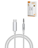 LDNIO LSY82c USB-C to AUX Audio Adapter (6ft) (WHITE) (Only Ground Shipping)