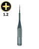 LuoWei Tomahawk High Precision Magnetic Screwdriver - Cross 1.2 (Not Returnable)