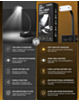 LuoWei LS04 Soft Fill Light LED Flexible Gooseneck Desk Lamp with Stepless Dimming (Only Ground Shipping)