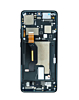 OLED Assembly with Frame for Motorola Moto Edge 50 Ultra / X50 Ultra (XT2401-2) (BLACK BEAUTY) (Premium)