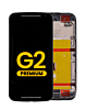 LCD Assembly with Frame for Motorola Moto G2 (XT1064 / 1068 / 1069) (BLACK) (Premium)