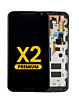 LCD Assembly with Frame for Motorola Moto X2 (XT1092) (BLACK) (Premium)