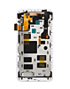 LCD Assembly with Frame for Motorola Moto X2 (XT1092) (WHITE) (Premium)