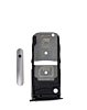 Sim Card Tray for Motorola Moto Z4 (1980) (SILVER)