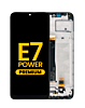 LCD Assembly with Frame for Motorola Moto E7 Power (XT2097-6) (BLACK) (Premium)