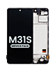 LCD Assembly with Frame for Galaxy M31s (M317 / 2020) (Service Pack)