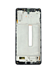 OLED Assembly with Frame for Galaxy M53 5G (M536 / 2022) (BLACK) (Service Pack)