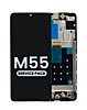 LCD Assembly with Frame for Galaxy M55 5G (M556 / 2024) (Service Pack)